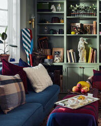 Cojín Magnified Check