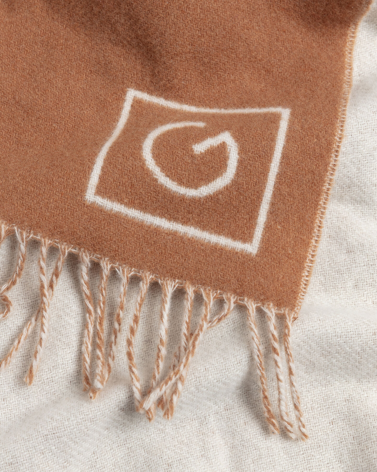 Bufanda reversible de lana