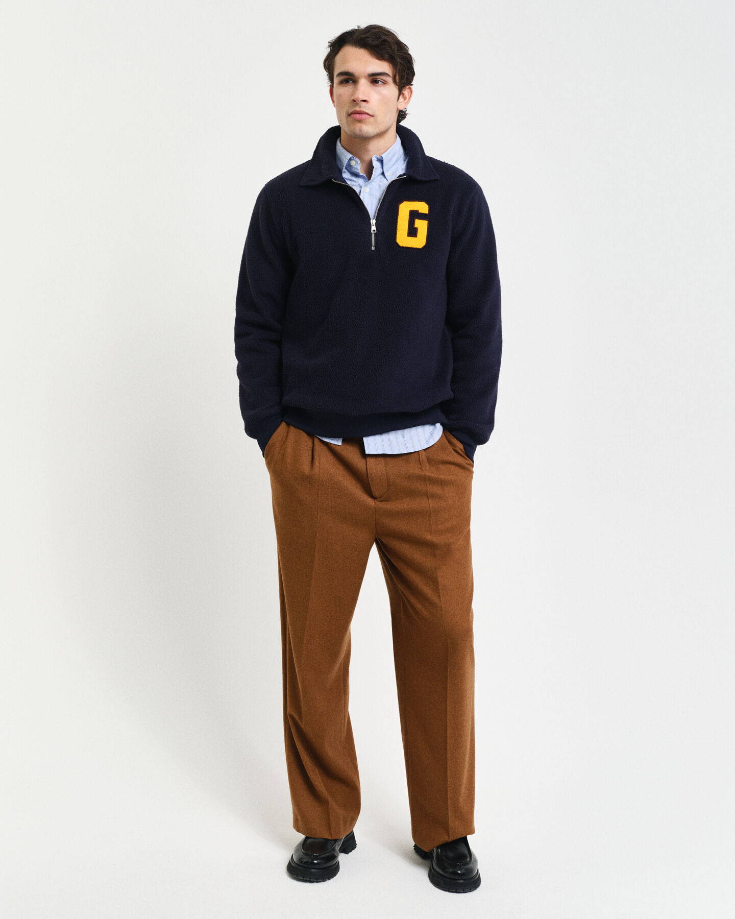 Forro polar con media cremallera Graphic