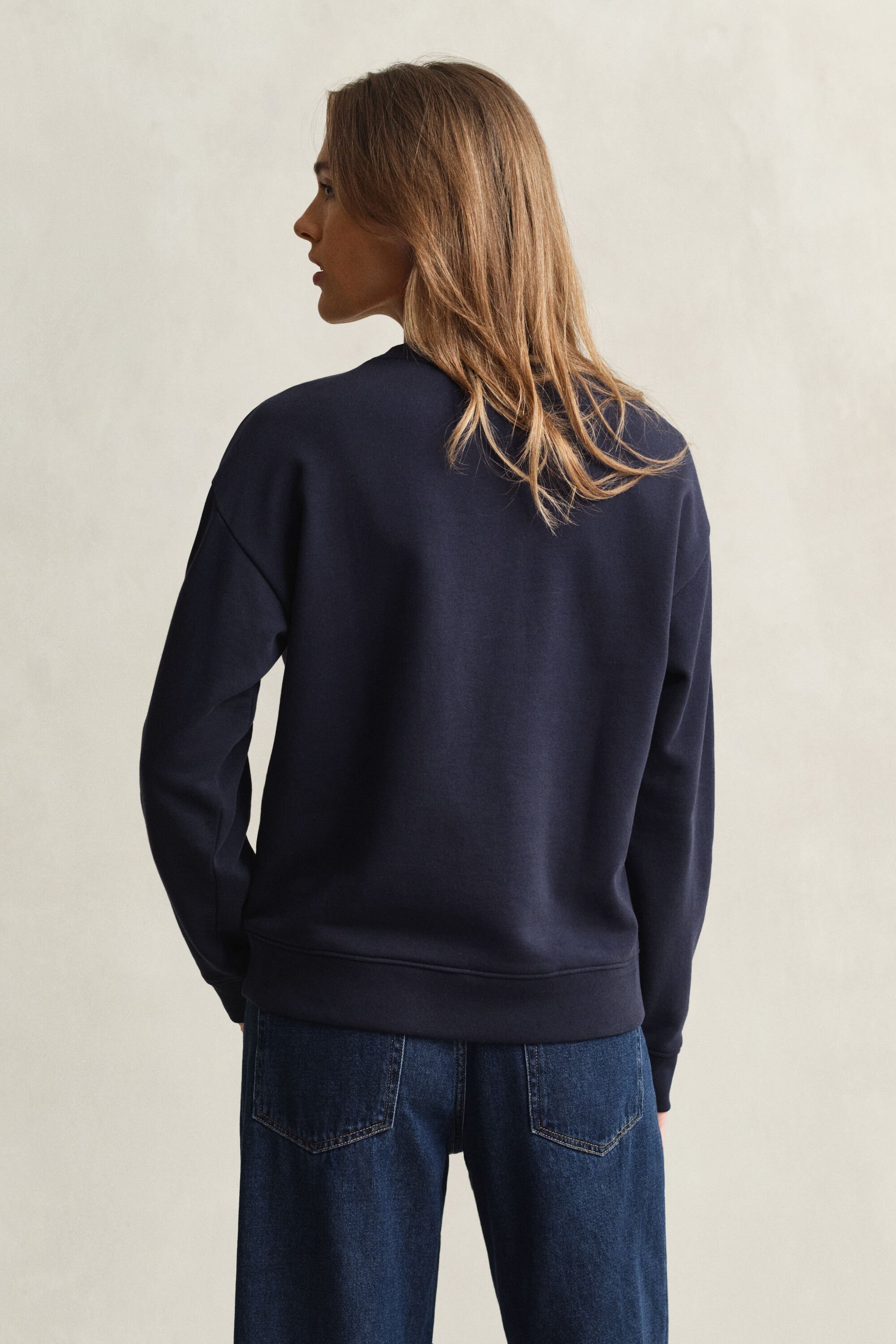 Sudadera de cuello redondo con gráfico