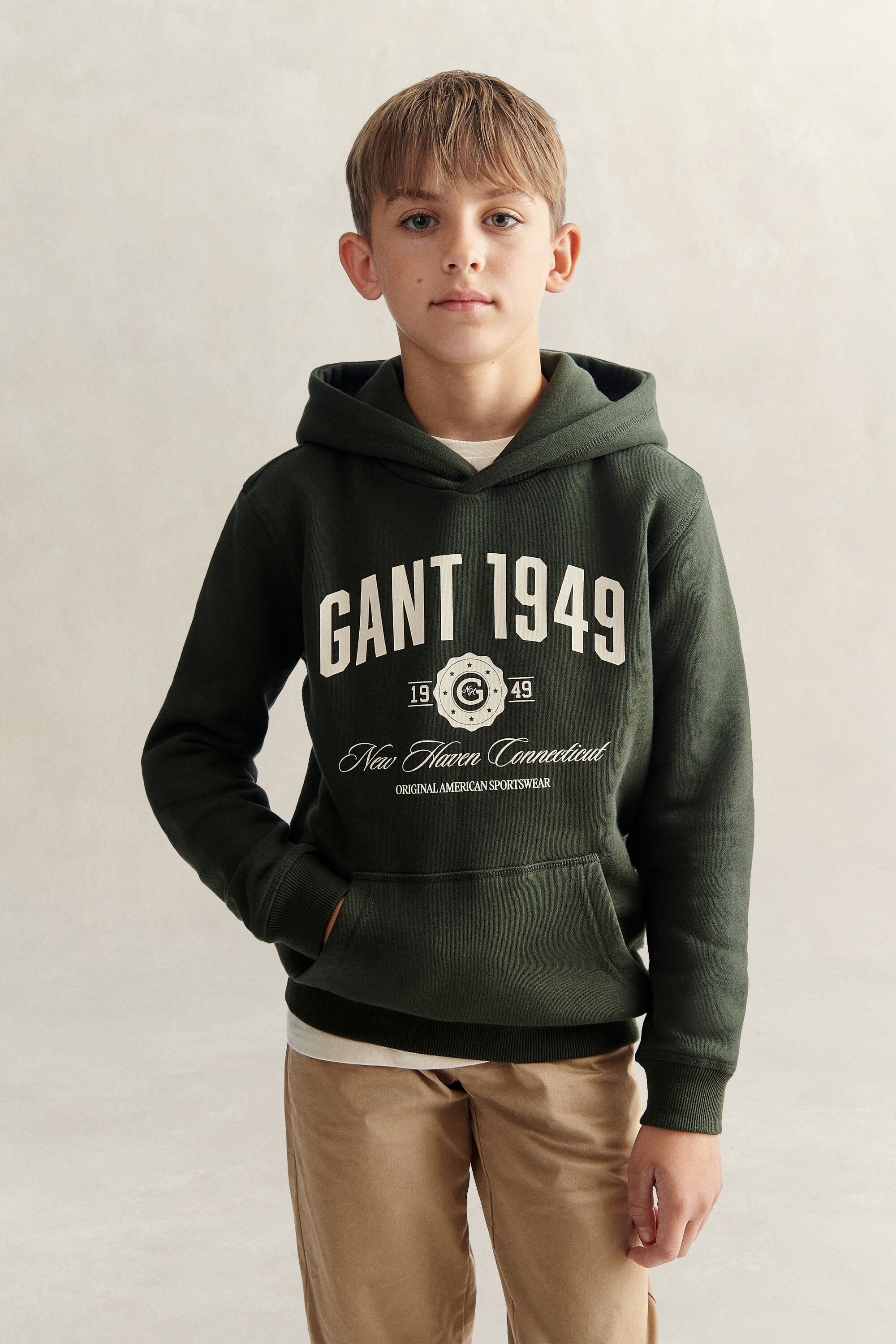 Sudadera con capucha Collegiate Teen Boys