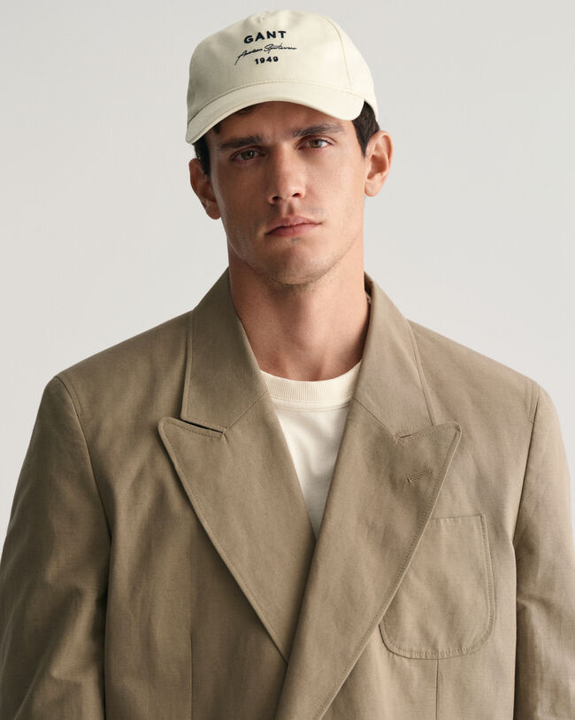 Americana de traje extragrande con doble botonadura Safari