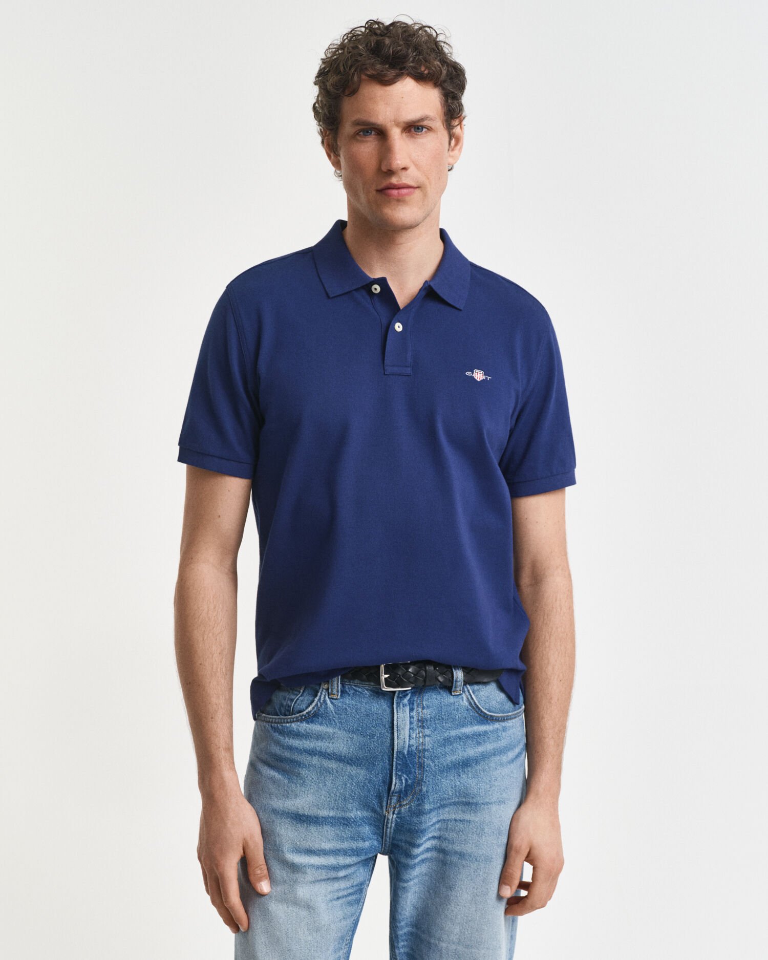 Polo de piqué Regular Fit Shield