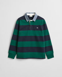 Heavy Rugger a rayas con cuello de cambray