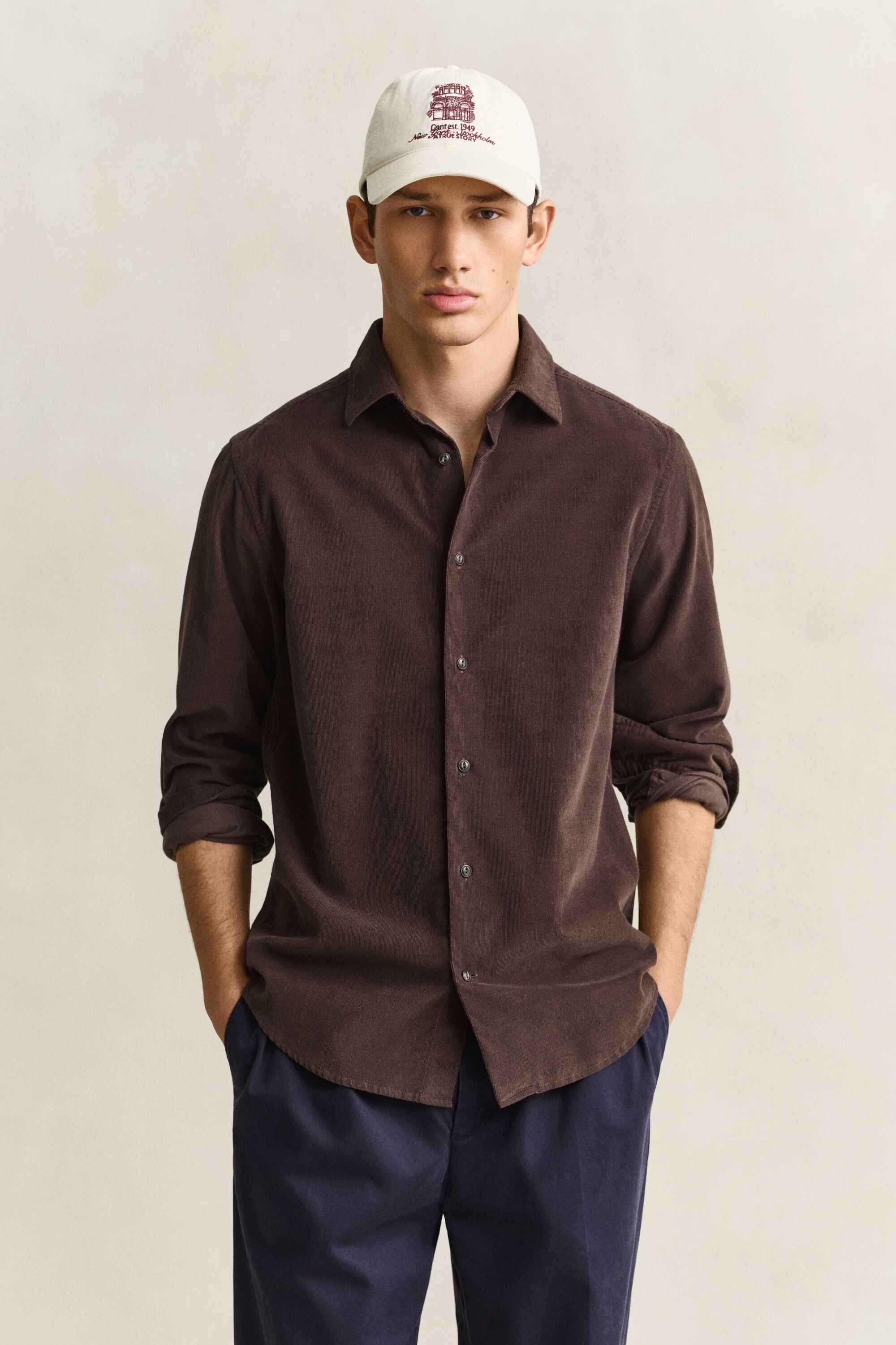 Camisa de pana