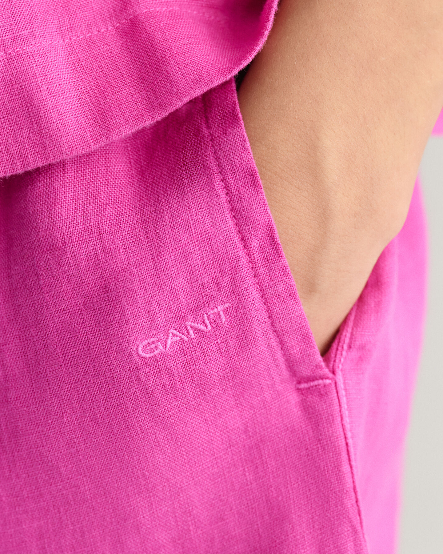 Pantalones cortos de lino Teen Girls