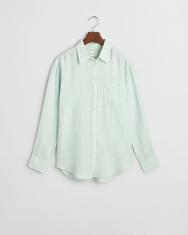 Camisa Relaxed Fit de lino