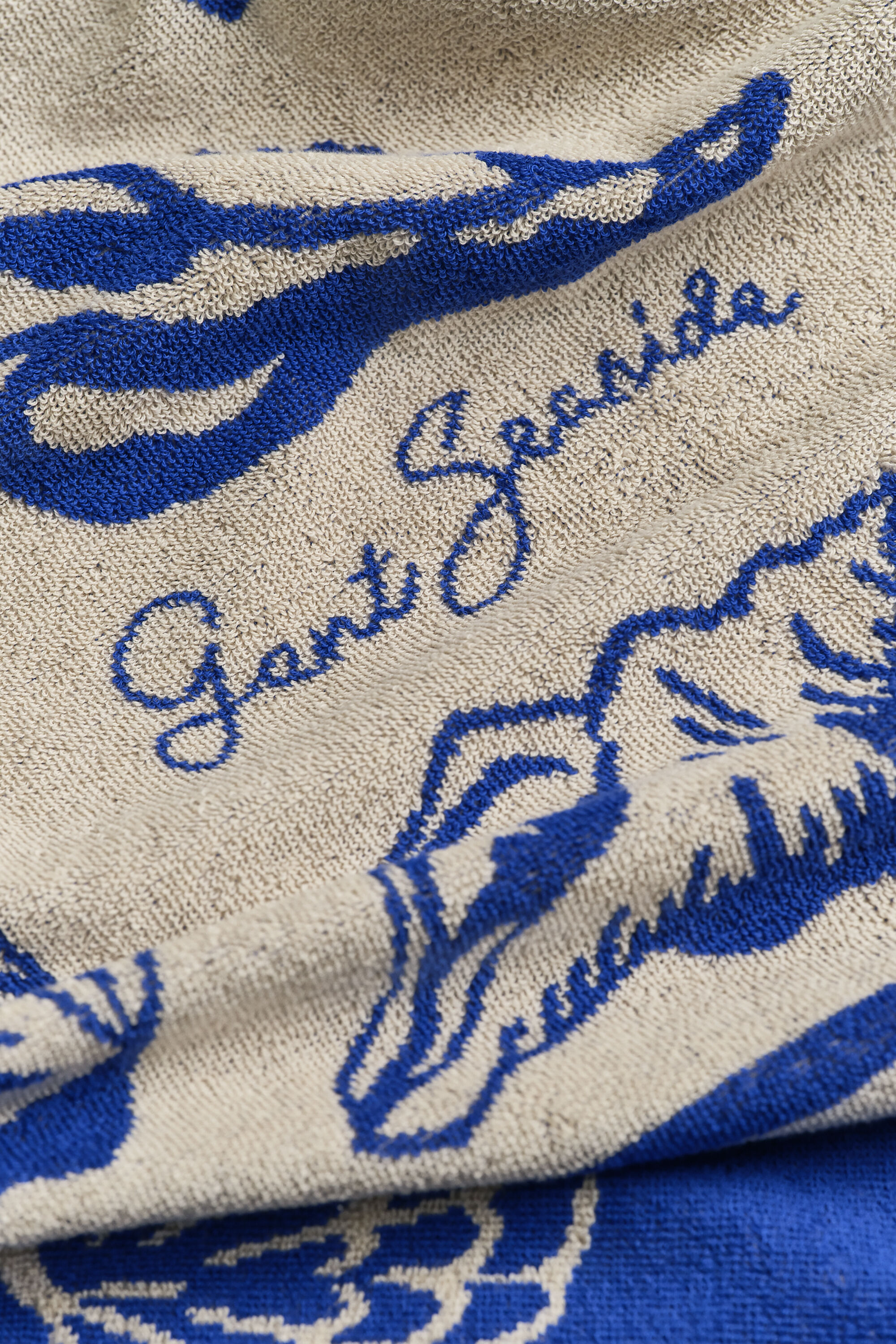 Toalla de playa con estampado Seashell