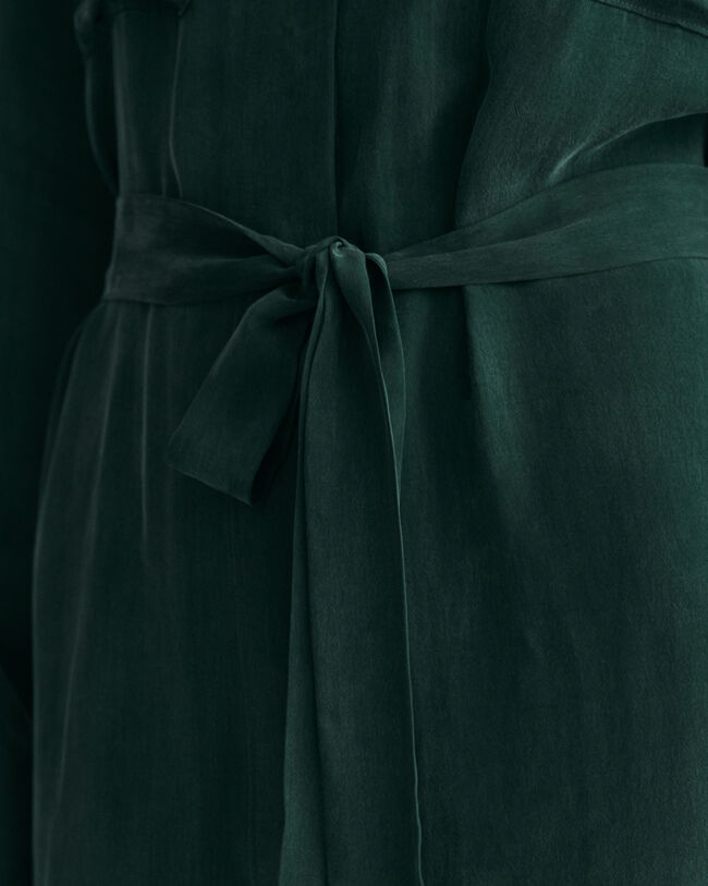 Vestido camisero funcional Relaxed Fit