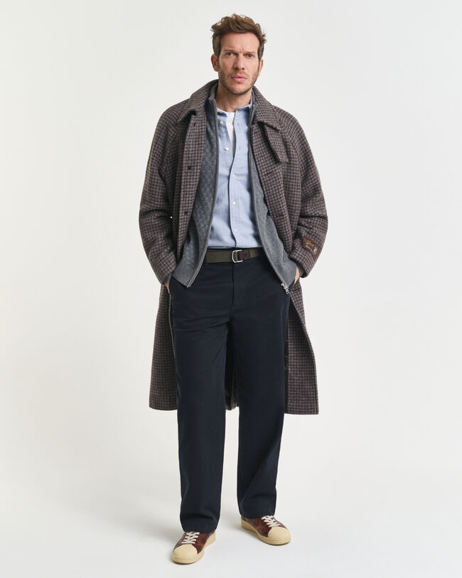 Jersey con cremallera y microtextura