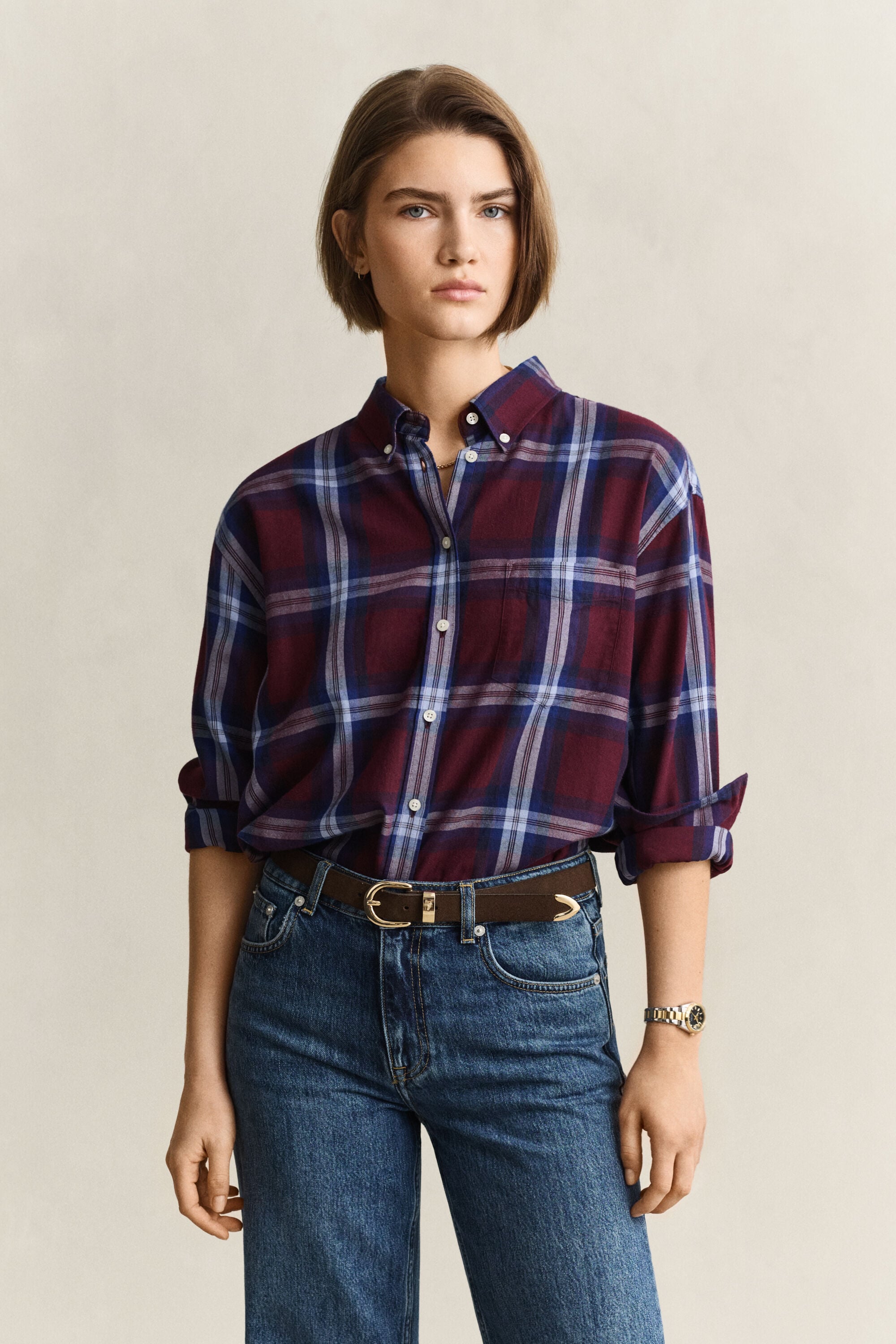 Camisa de franela Relaxed Fit