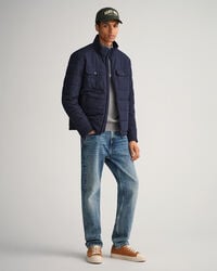 Jersey de algod&oacute;n con media cremallera Classic