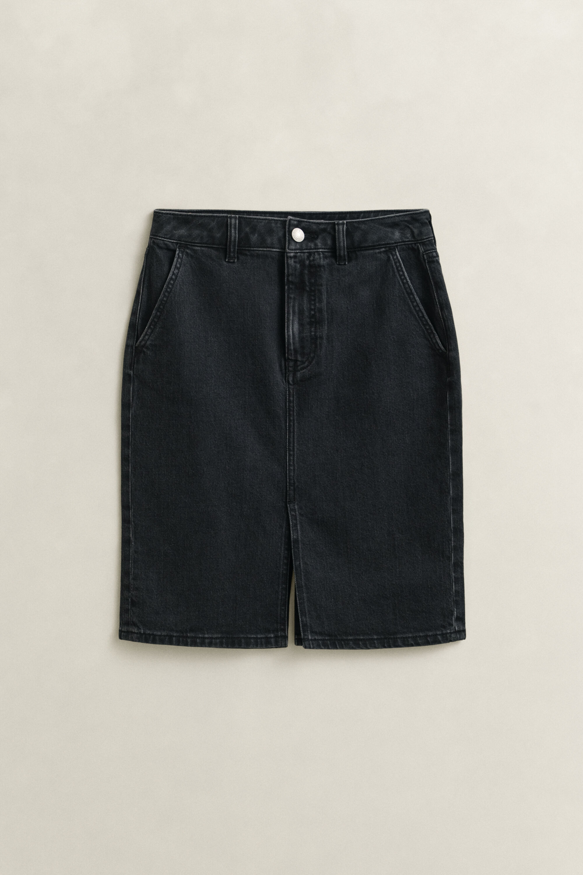 Falda de tubo vaquera