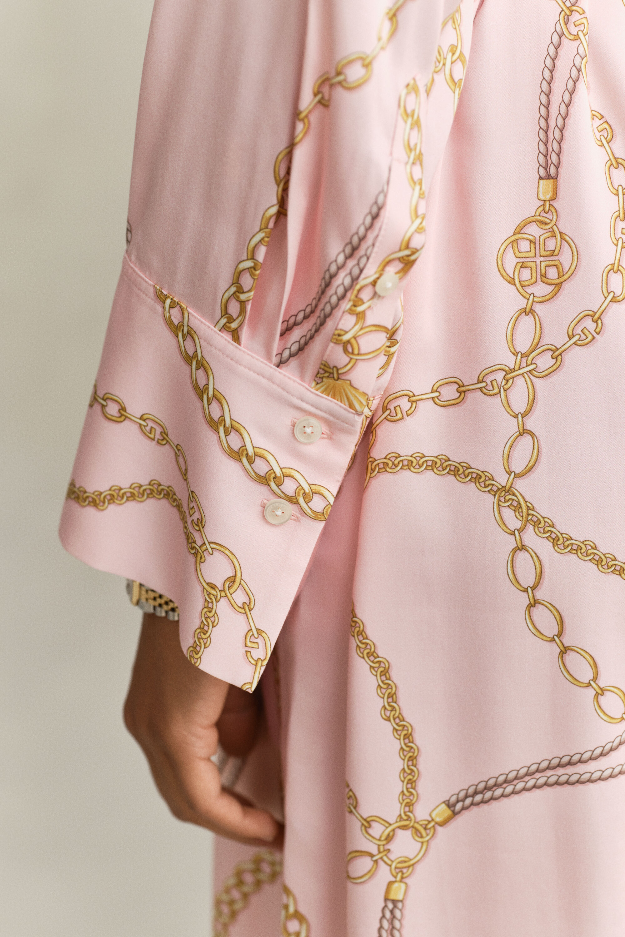 Vestido camisero con cinturón