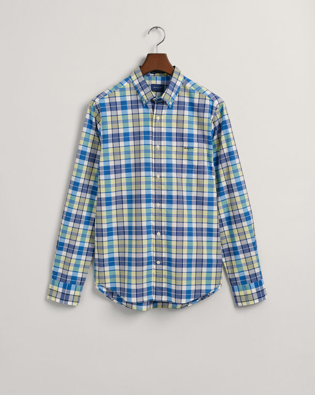 Camisa Regular Fit a cuadros de colores