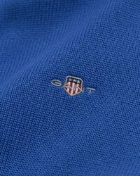 Jersey de algodón con media cremallera Casual