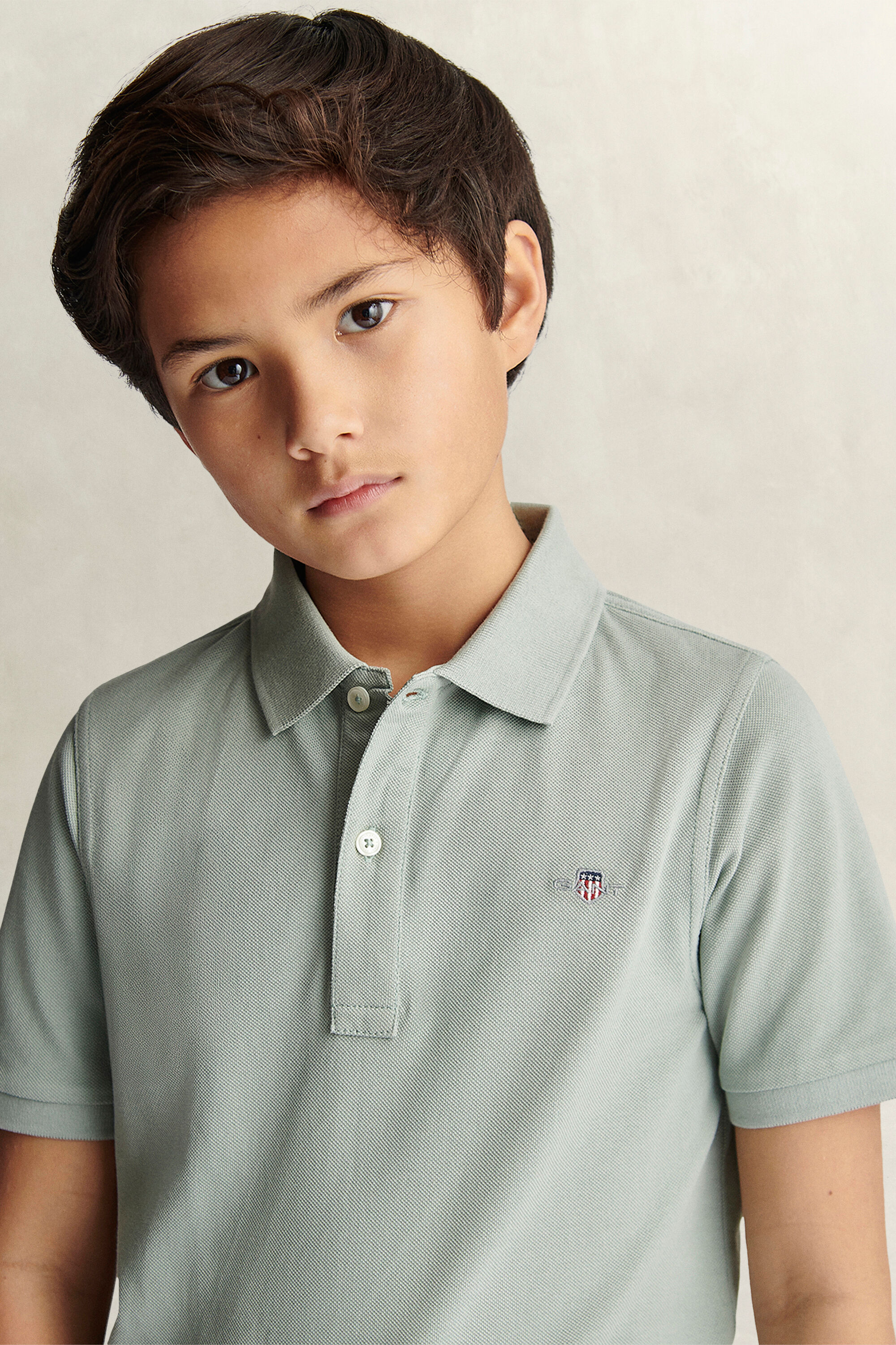 Polo de piqué Shield Teens