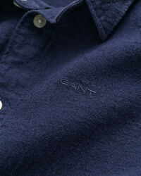 Camisa de manga corta en algod&oacute;n y lino Kids