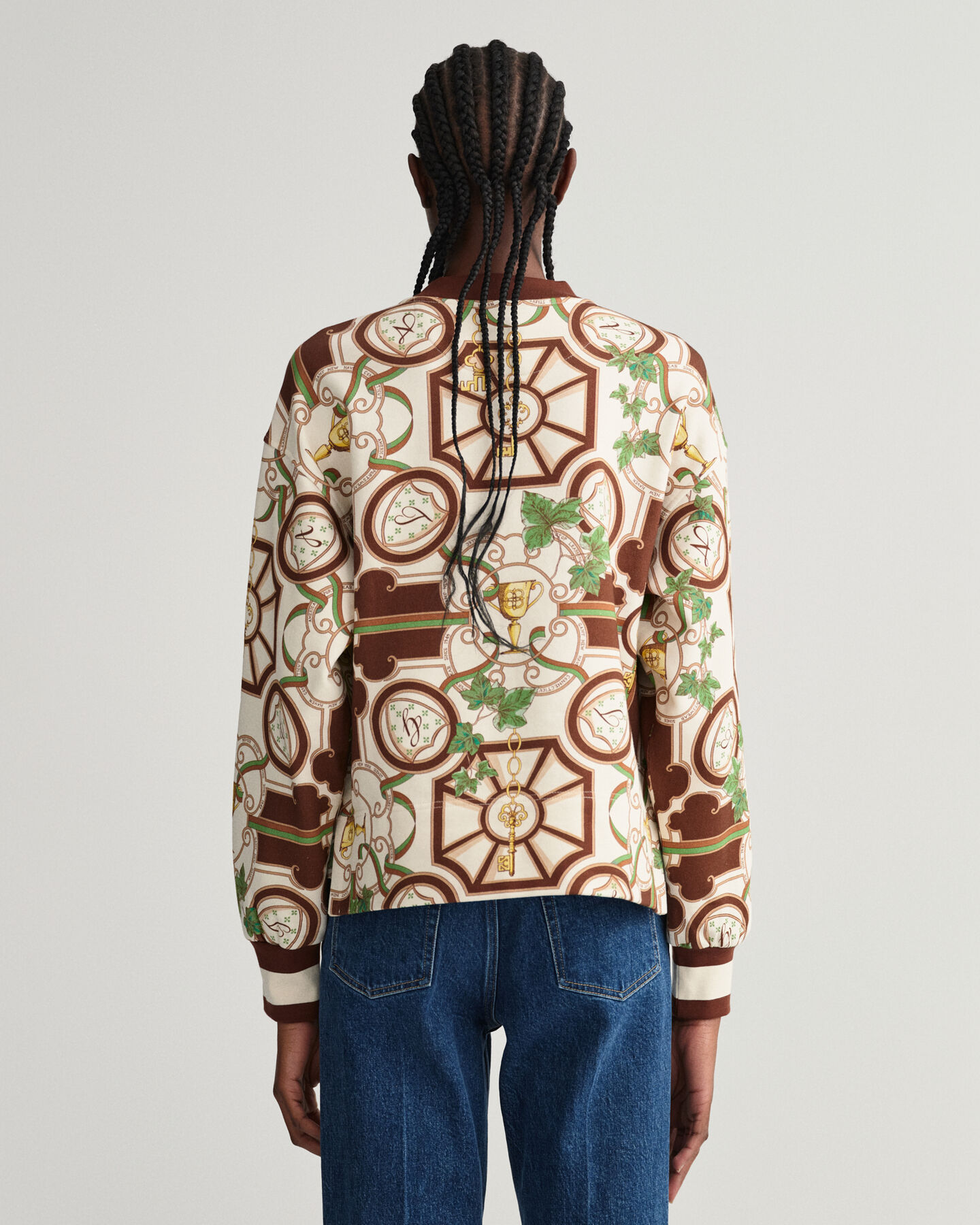 Jersey de cuello redondo American Luxe