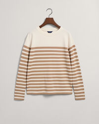 Camiseta de manga larga a rayas