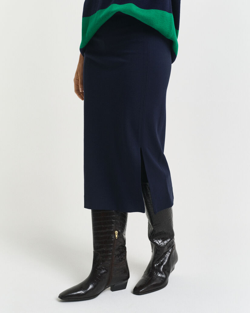 Falda de tubo de punto