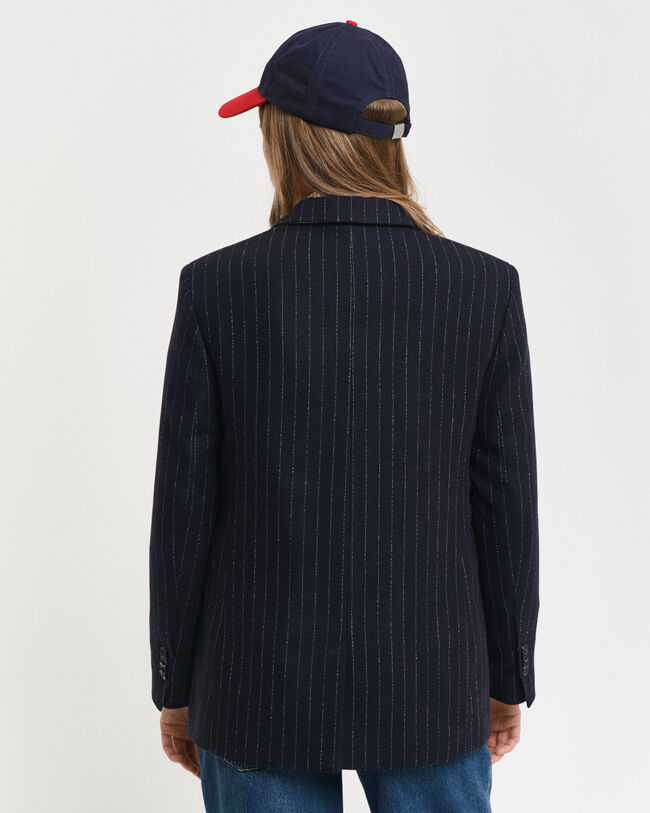 Americana Regular Fit de raya diplomática