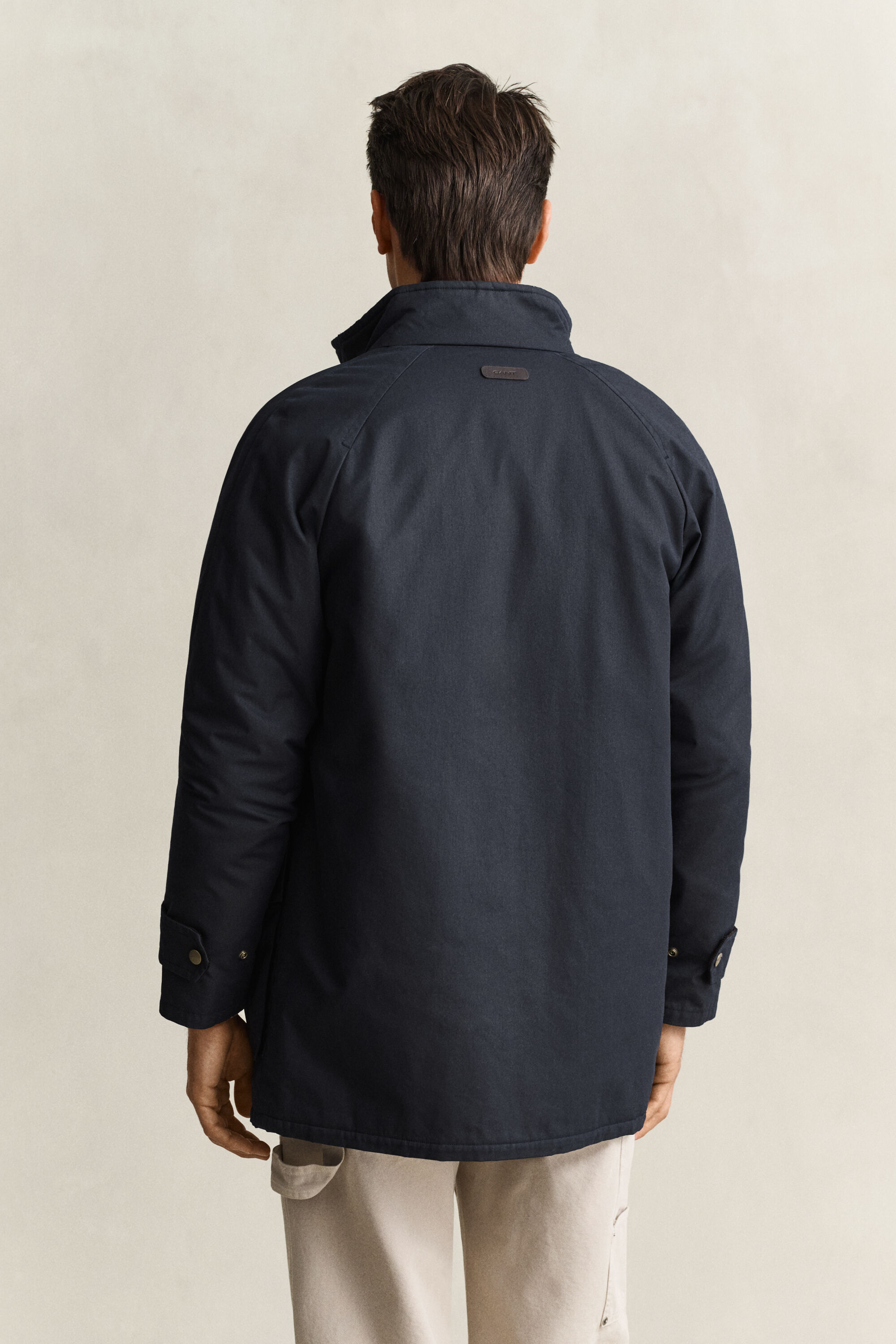 Chaqueta Double Decker encerada