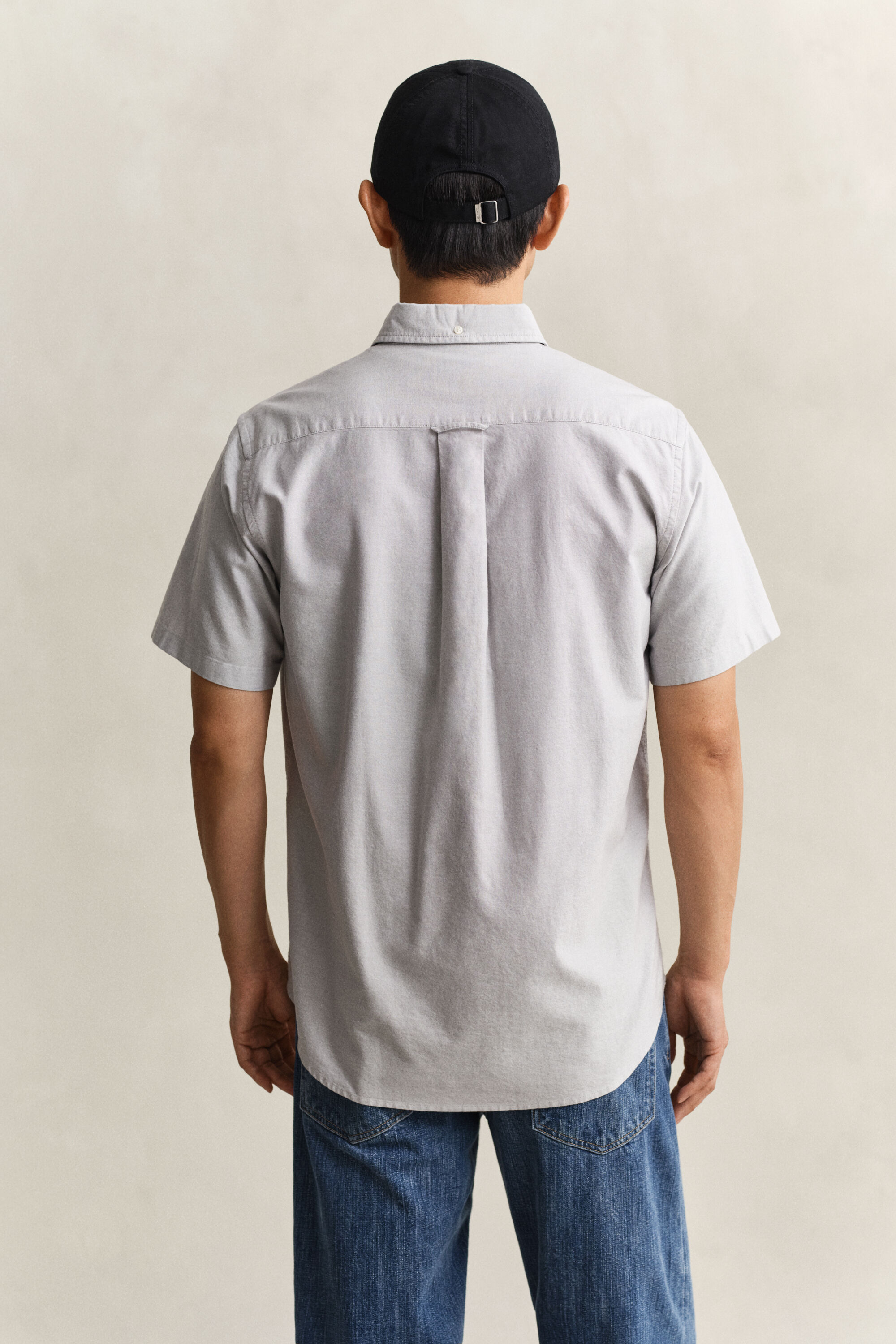 Camisa Oxford clásica de manga corta