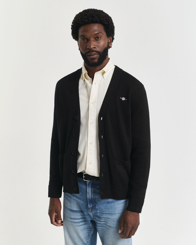 Cárdigan de algodón informal