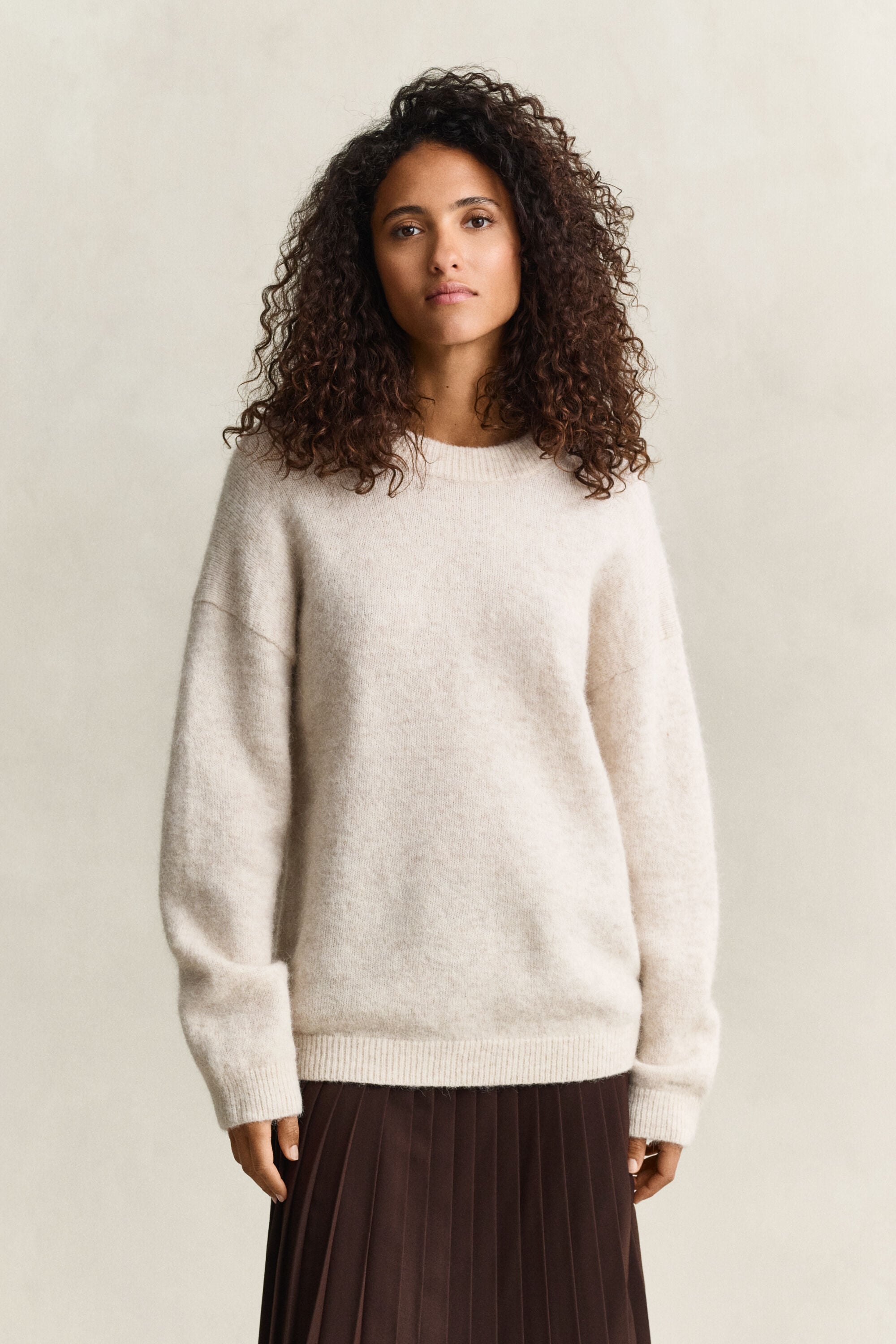 Jersey en mezcla de lana de alpaca