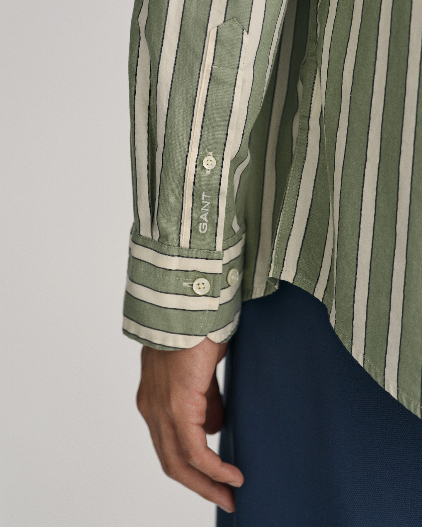 Camisa Dreamy Oxford Relaxed Fit a rayas