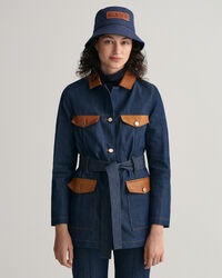 Gorro de pescador en tela vaquera