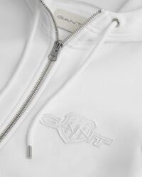 Sudadera con capucha y cremallera Tonal Shield