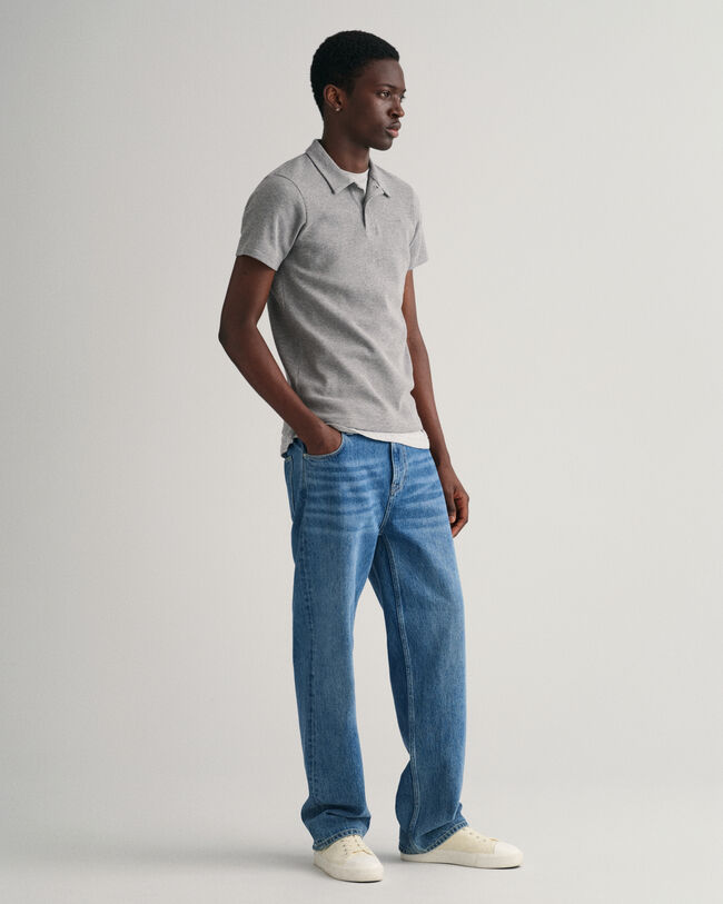 Polo de piqu&eacute; Waffle Texture