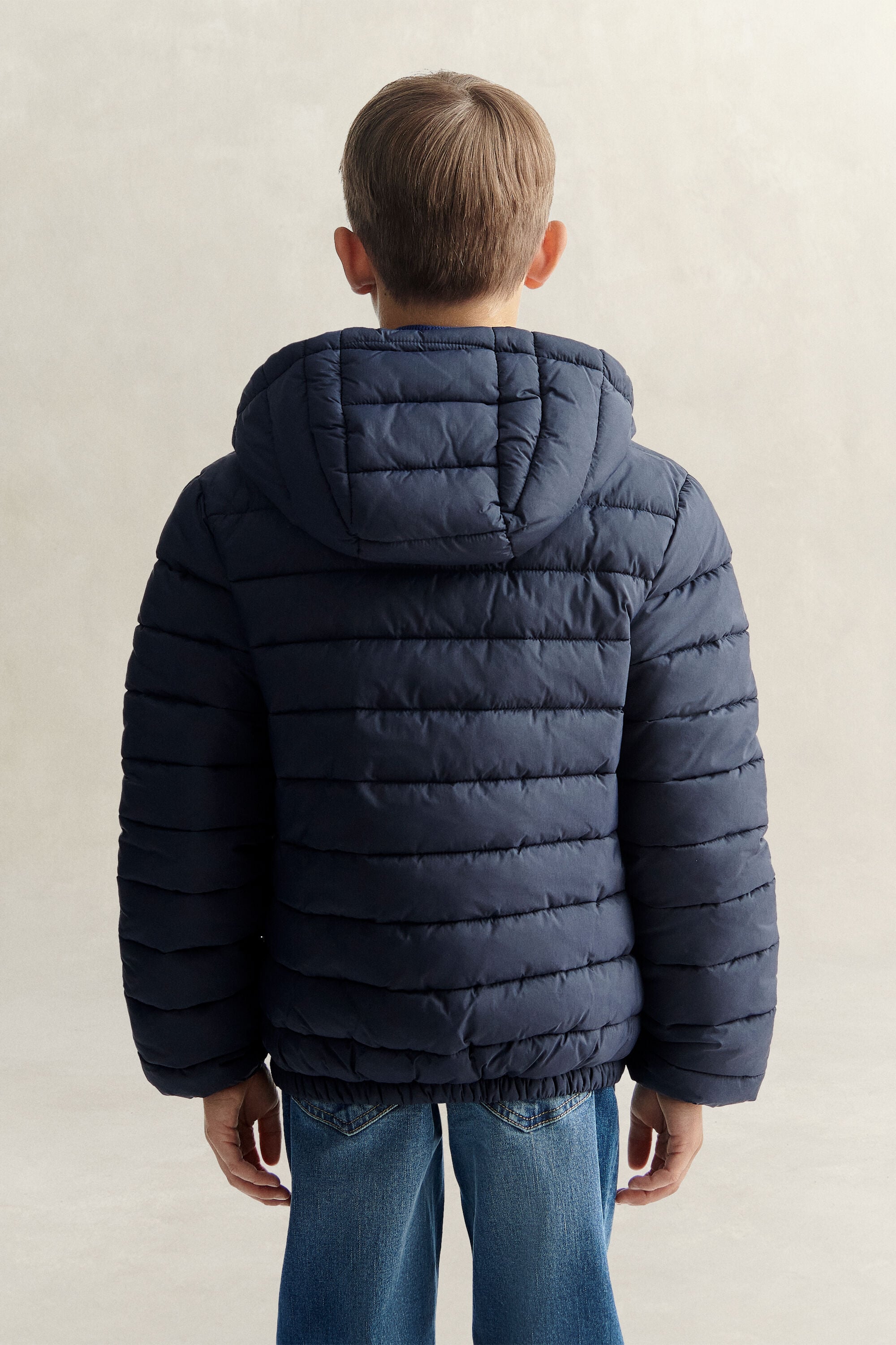 Chaqueta acolchada con capucha Teen Boys