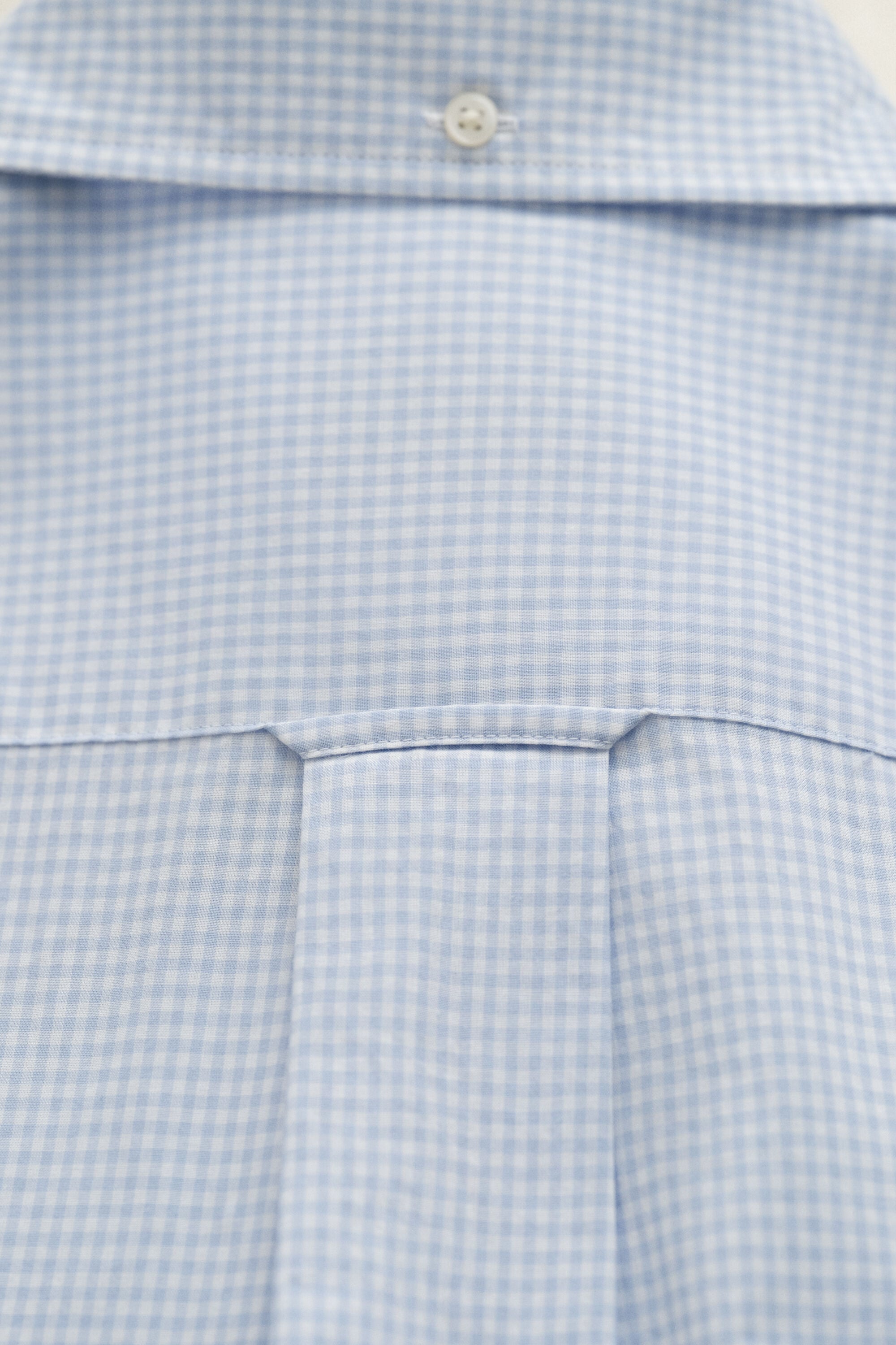 Camisa clásica de popelina de cuadros Vichy