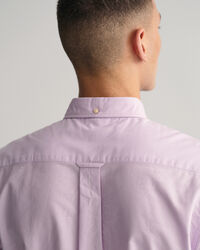 Camisa Oxford Regular Fit de manga corta