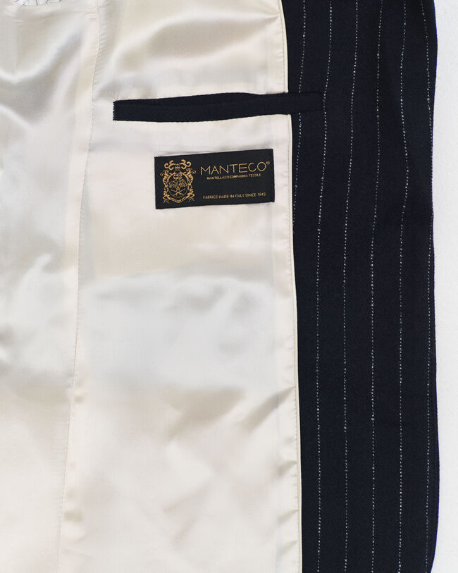 Americana Regular Fit de raya diplomática