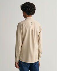 Camisa Regular Fit de lyocell te&ntilde;ida en prenda