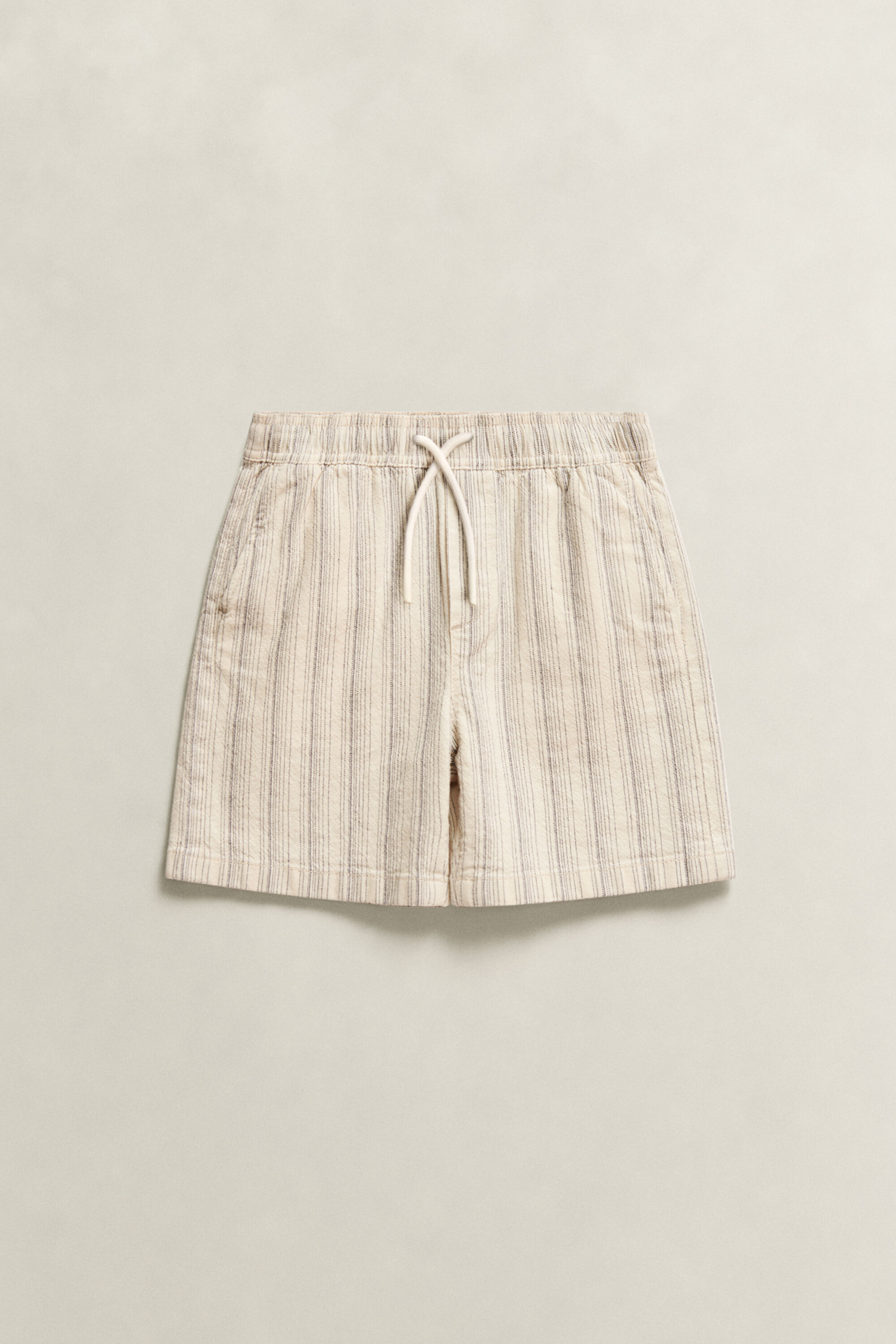 Pantalones cortos de mezcla de lino Teen Boys