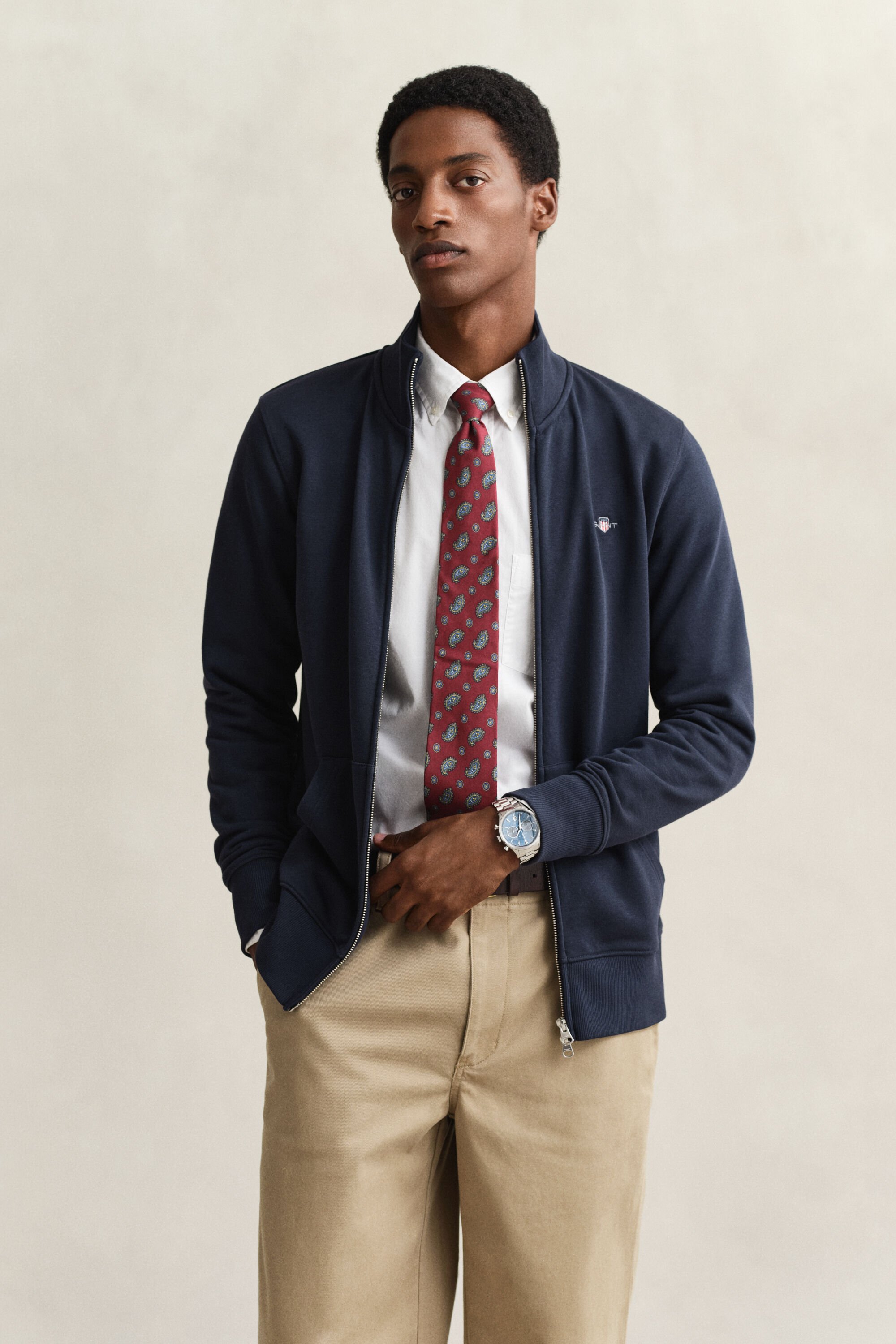 Sudadera Shield con cremallera