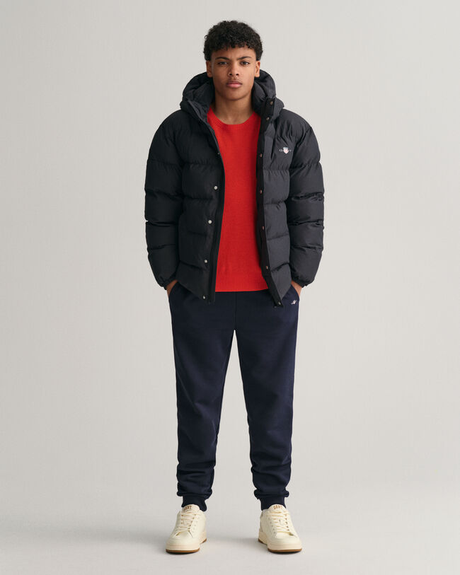 Jersey de cuello redondo en lana de oveja Shield Teens