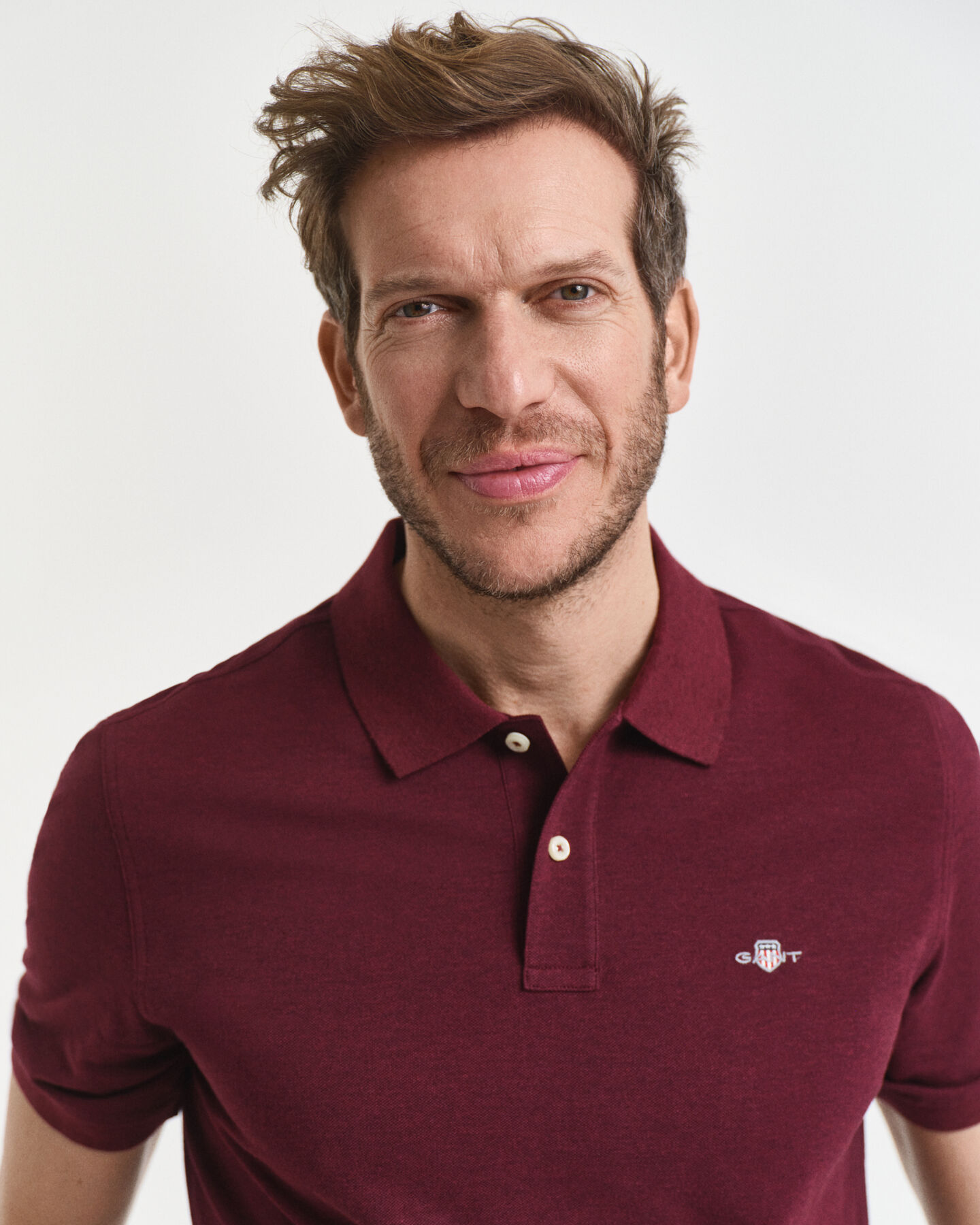 Polo de piqué Regular Fit Shield