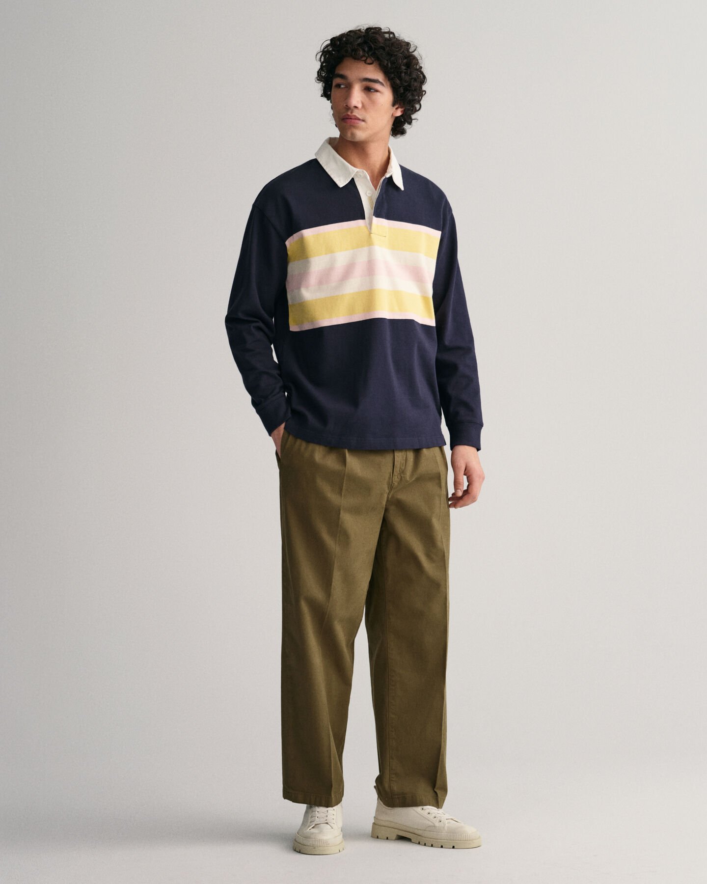 Rugger con bloques de color