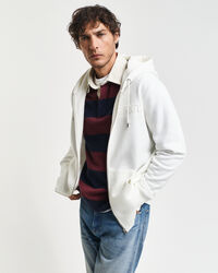 Sudadera con capucha y cremallera Embossed