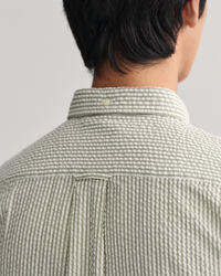 Camisa Regular Fit Seersucker