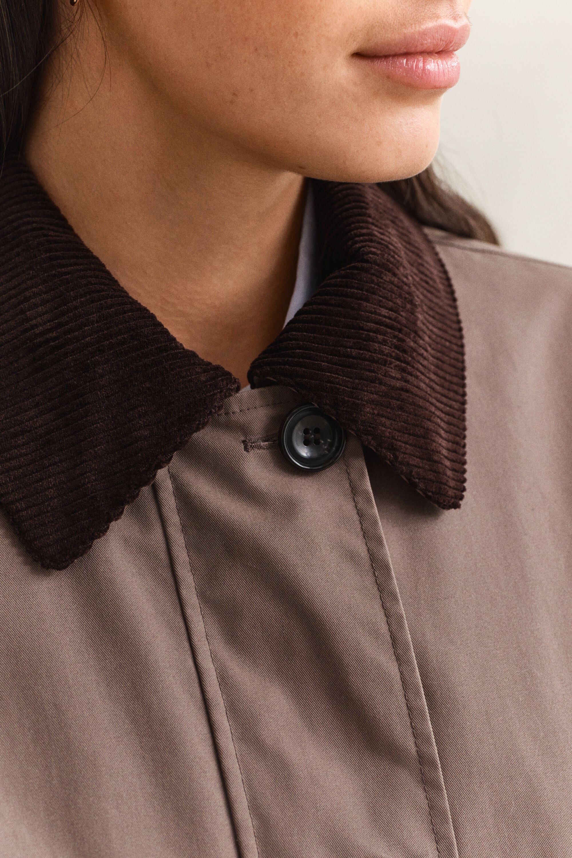 Chaqueta rústica encerada