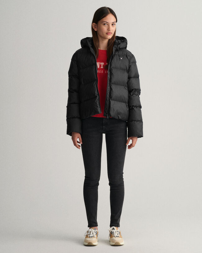 Chaqueta Puffer con lustre Teen Girls
