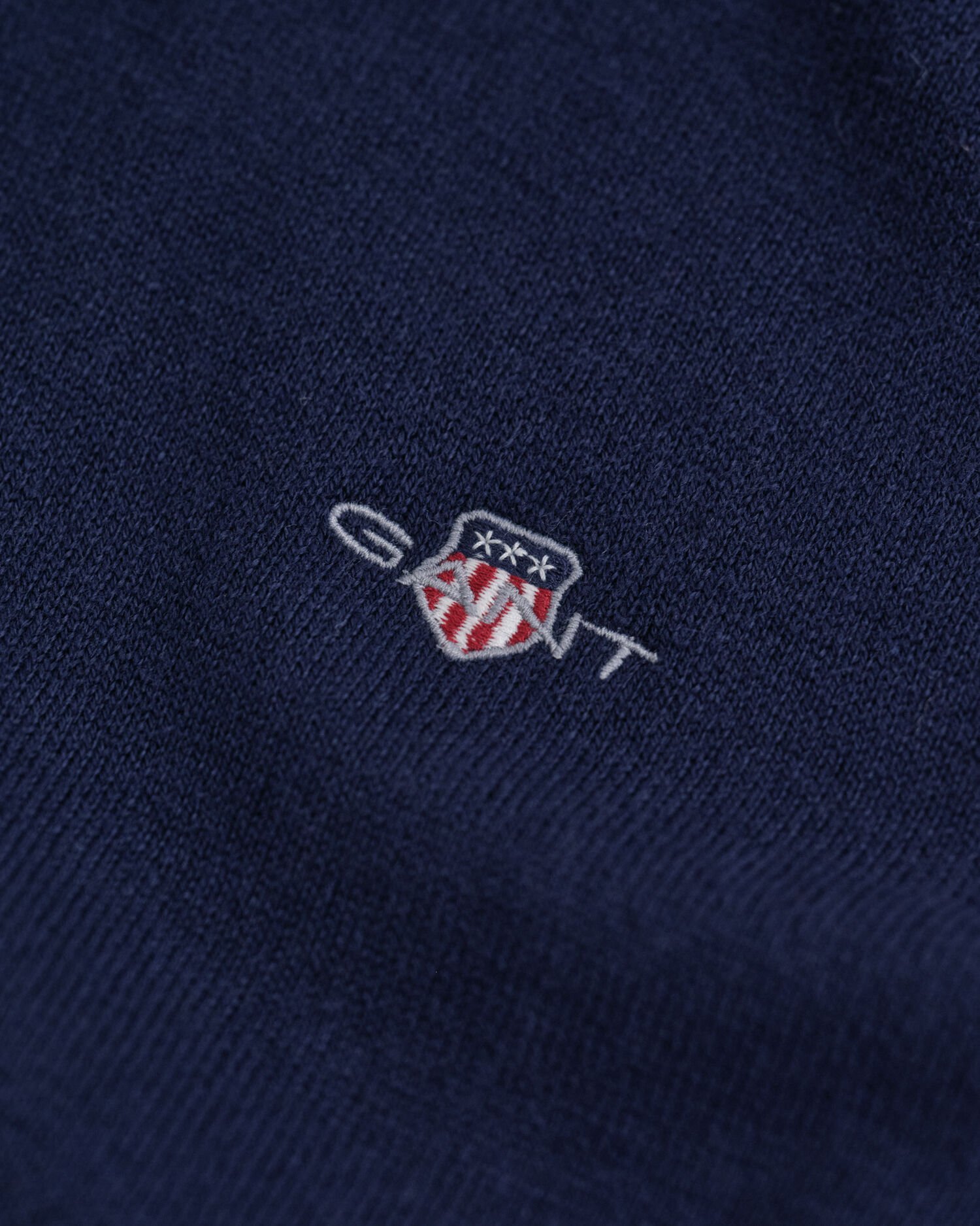 Jersey de algodón y lana con cuello de cisne