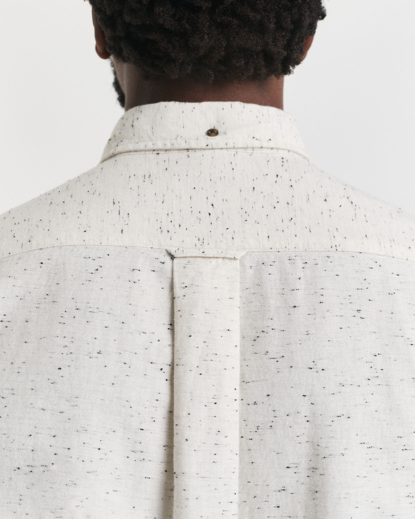 Camisa Regular Fit de franela con nepps